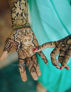 Feet Mehendi Design