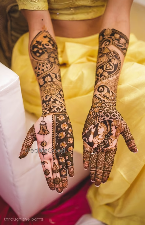 Personalised Mehendi Design