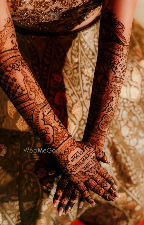 Couple Portrait Mehendi