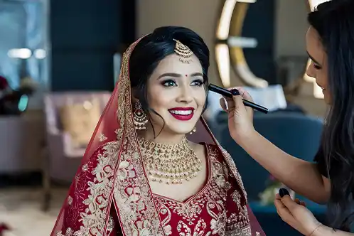 Glam Bridal Studio makeup